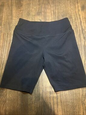 Mondetta Black High-Rise Bike Shorts